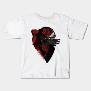 Rose Woman Kids T-Shirt